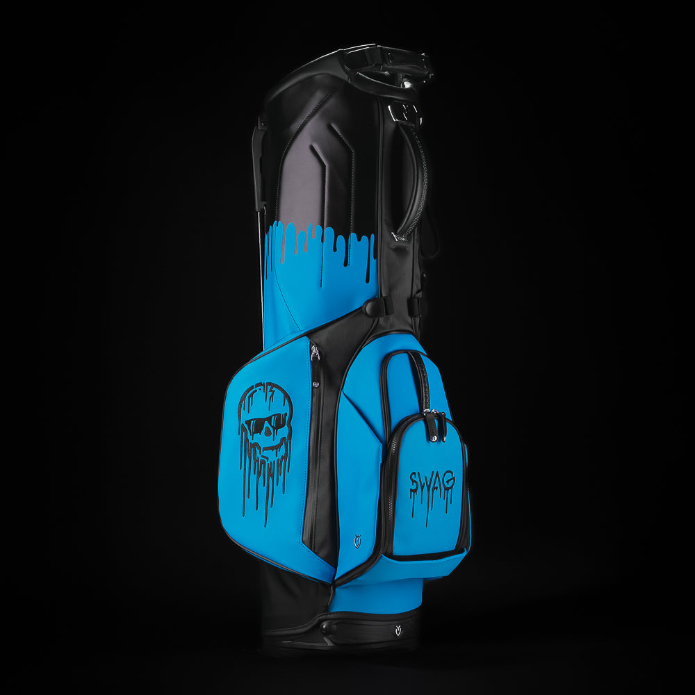 ラスト1枚●Vessel SWAG ゴルフバッグ アクアブルー SWAG Golf x Vessel Blackout Bills Stand Bag – SWAG Golf Co