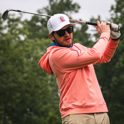 Heathered Peach Lounge Hoodie