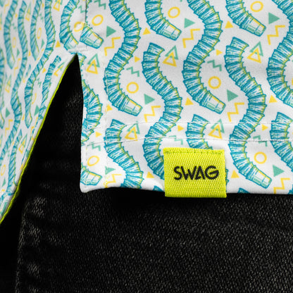 Teal Cup Snake Classic Polo Shirt