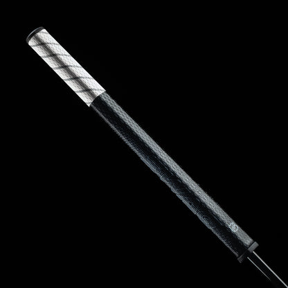 Black textured putter grip featuring NHL shield logo