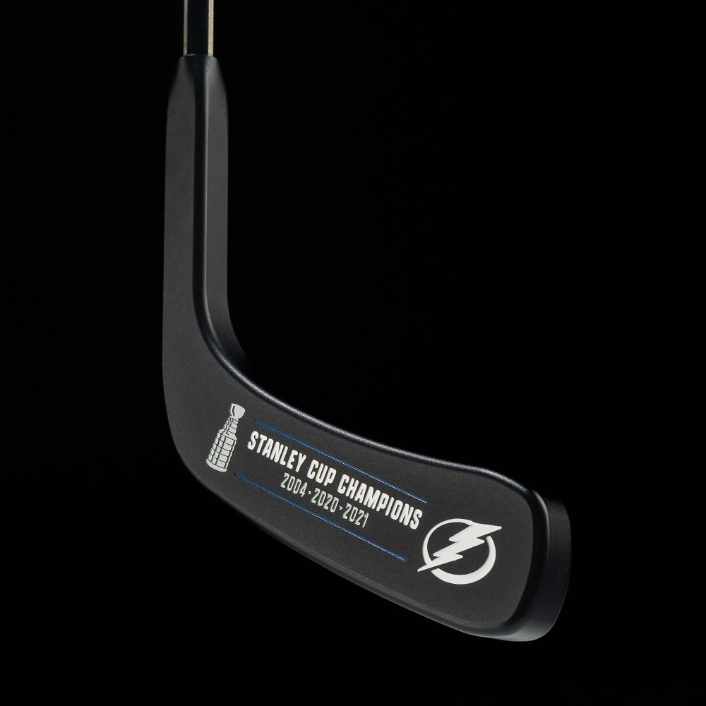 Tampa Bay Lightning Hockey Blade Putter head. Stanley Cup Champions 2004, 2020, 2021.