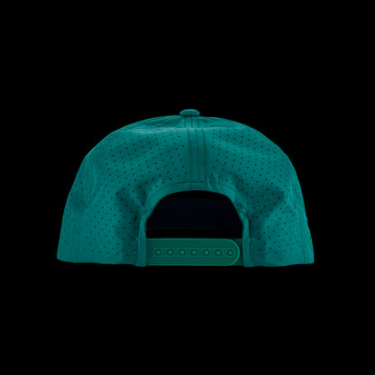 Lip Pillow Green Snapback Hat