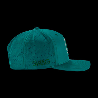 Lip Pillow Green Snapback Hat