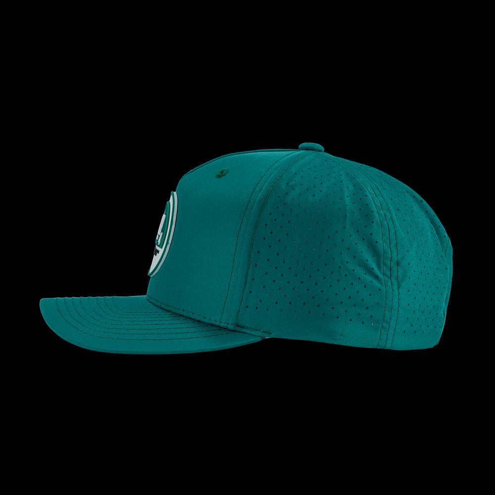 Lip Pillow Green Snapback Hat