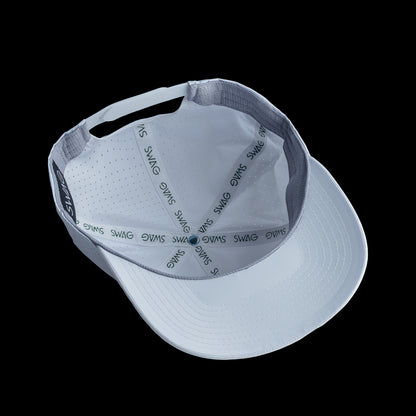 Lip Pillow White Snapback Hat