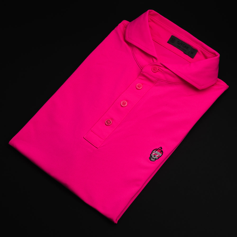 Swag Series G/FORE Pink Polo Shirt – Swag Golf Co