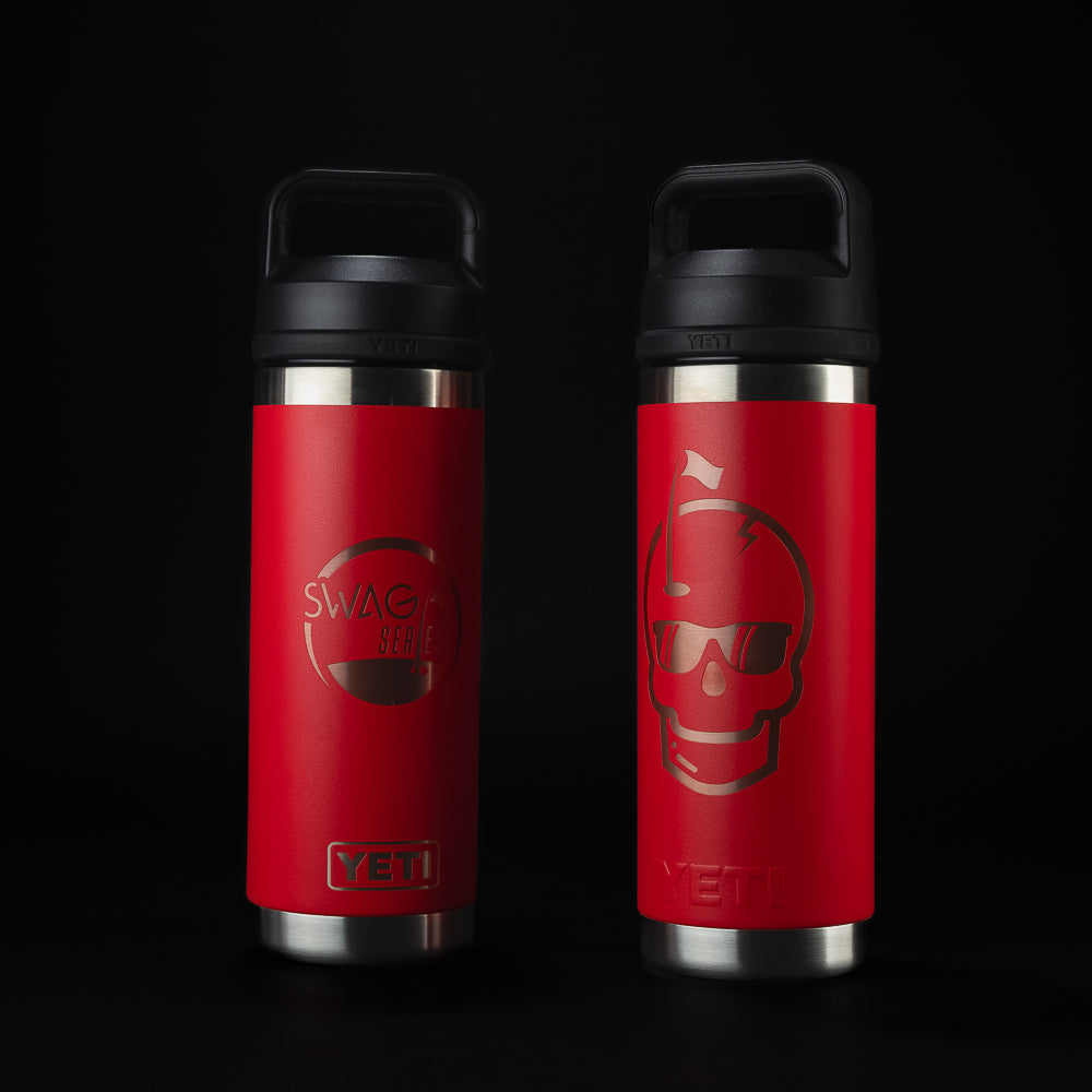 Swag Series Yeti 18oz Bottle Rescue Red