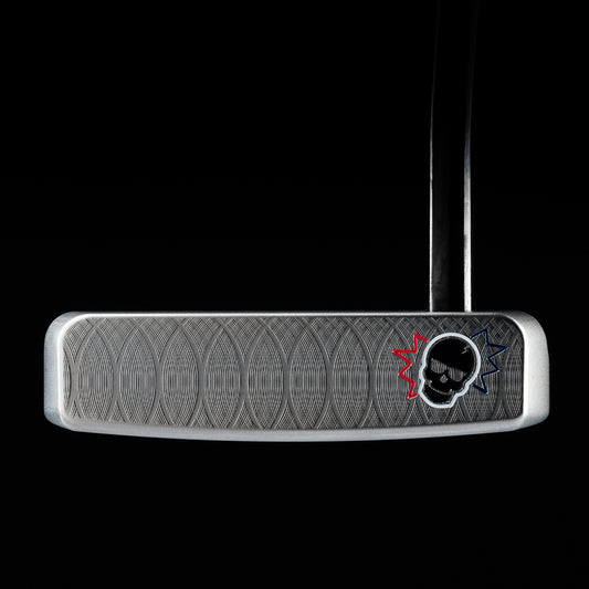 Swagatha The Boss 2.0 mid mallet stainless steel golf putter made in the USA.