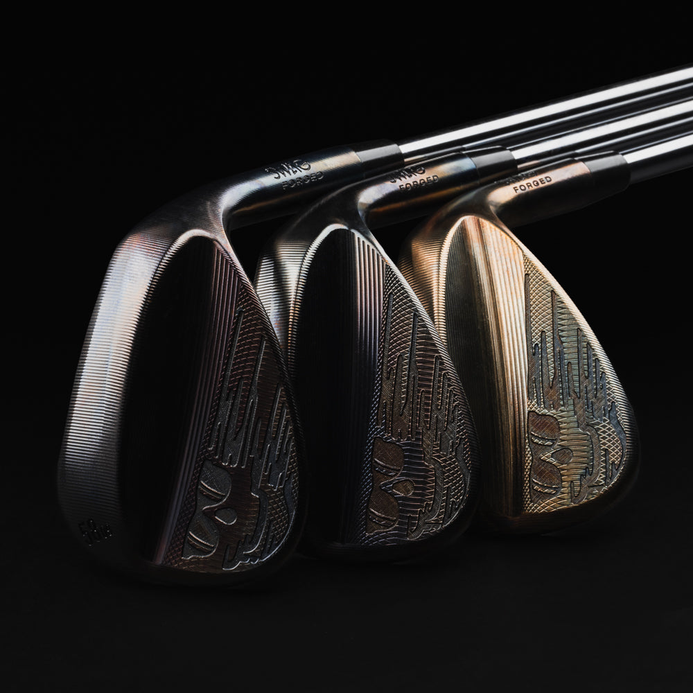 Swag Golf Signature Production Wedge: Unleash precision and style on the golf course with our sleek and powerful wedge, engineered for optimal performance.
