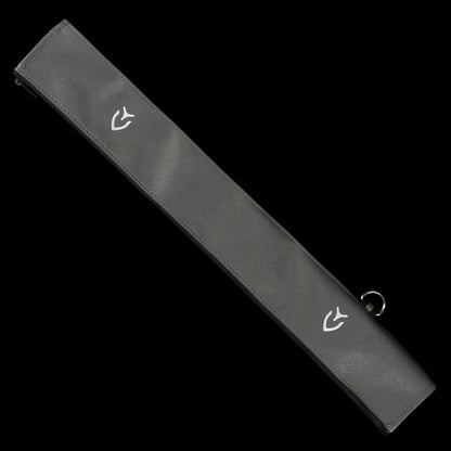 SWAG x Vessel VLS Lux grey golf stand bag with a Defaced Joker embroidered ball pocket panel.