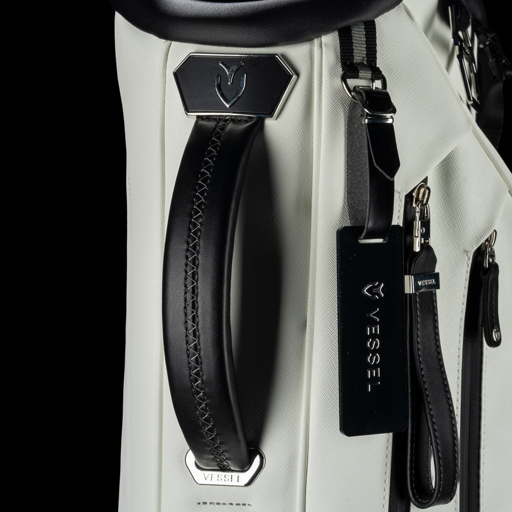 Gigantic George White Vessel Stand Bag – Swag Golf Co