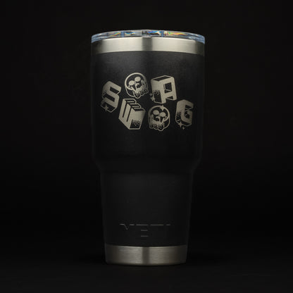 SWAG Golf x Yeti Black 30oz Rambler drinkware tumbler.