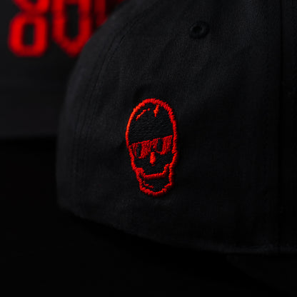 SWAG Golf x Richardson black and red game over golf hat.