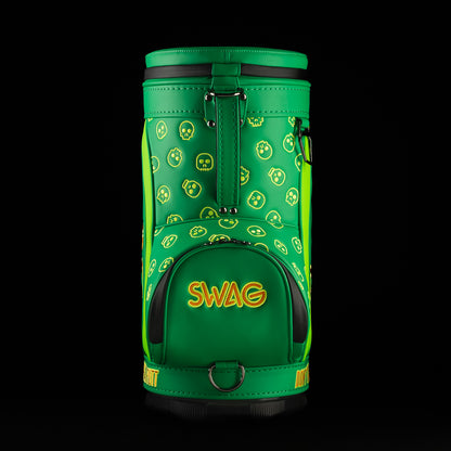 SWAG Golf green dripping skull den caddy golf cooler.