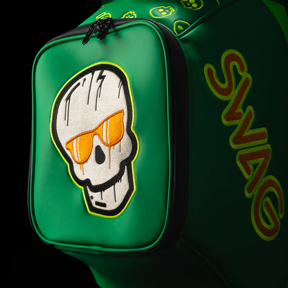 SWAG Golf green dripping skull den caddy golf cooler.