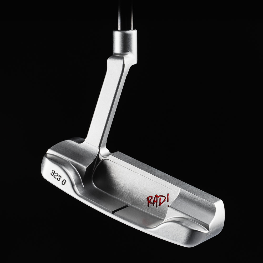 The Squirt kids 303 stainless steel precision milled golf putter made in the USA.
