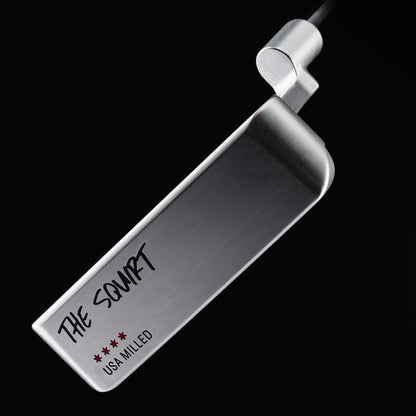 The Squirt kids 303 stainless steel precision milled golf putter made in the USA.