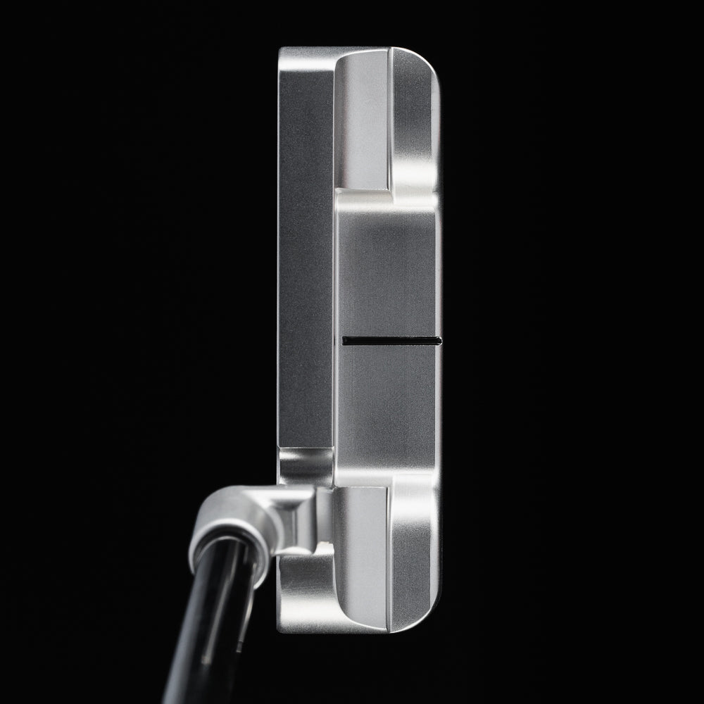 The Squirt kids 303 stainless steel precision milled golf putter made in the USA.