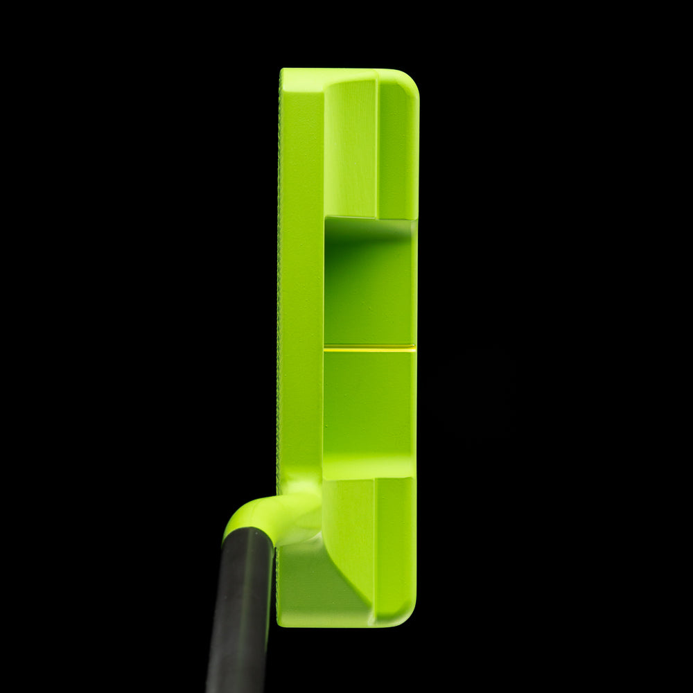 Green cerakote limited edition blade golf putter by SWAG Golf Co.