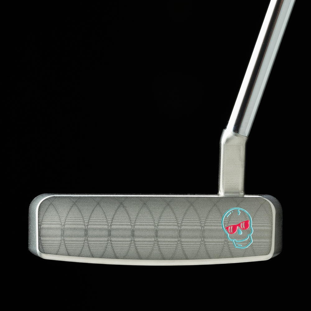 SWAG Golf Flipper Vice Beach stainless steel limited edition mid-mallet golf putter.