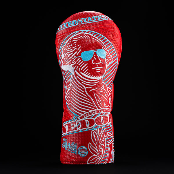 Gigantic George Red Starter Box Driver Cover – SWAG Golf Co