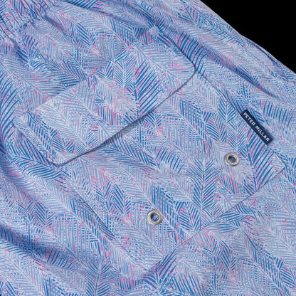 Peter Millar Sunset Palms Flipper Swim Trunks