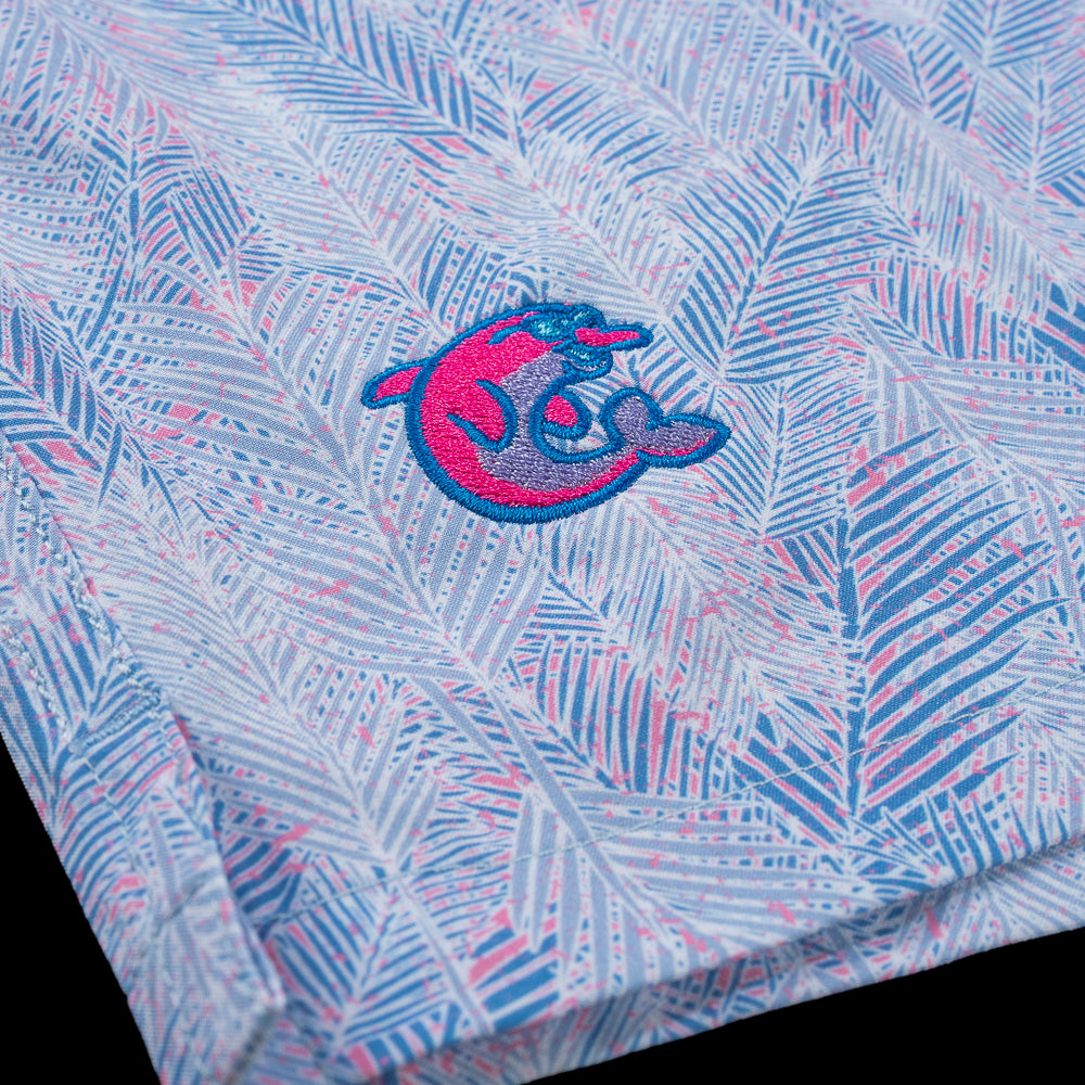 Peter Millar Sunset Palms Flipper Swim Trunks