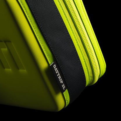 Close-up of the SWAG Golf x YETI Daytrip 3L lunch box highlighting the zipper, corners, and durable construction.