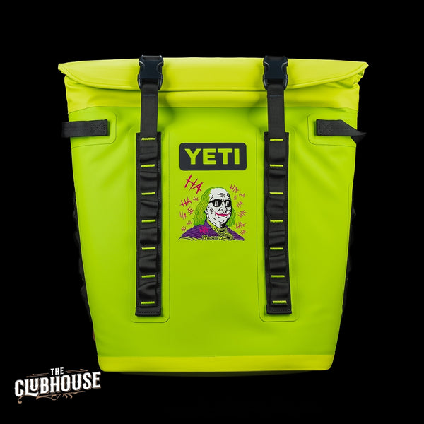 SWAG Golf x YETI Defaced Franklin Hopper M20 Backpack Soft Cooler
