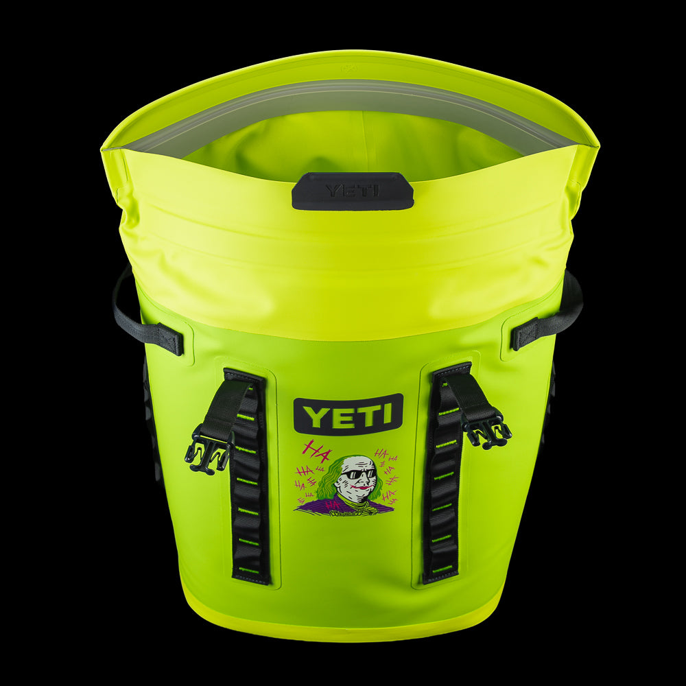 SWAG Golf x YETI Defaced Franklin Hopper M20 Backpack Soft Cooler