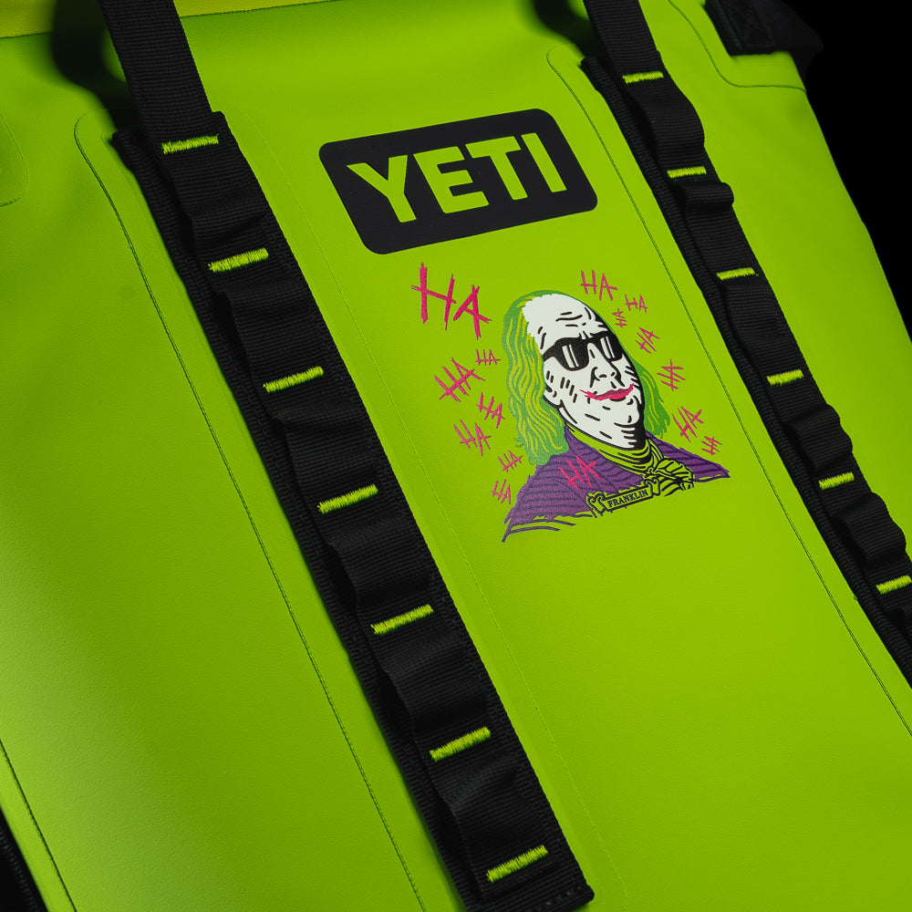 SWAG Golf x YETI Defaced Franklin Hopper M20 Backpack Soft Cooler