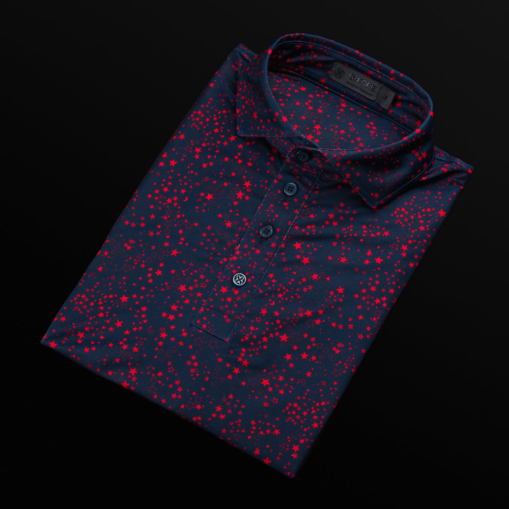G/FORE Red Star Polo Shirt – Swag Golf Co