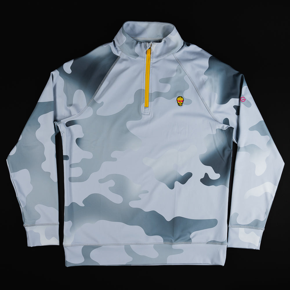 G/FORE Gradient Camo Skull 1/4 Zip Pullover – Swag Golf Co