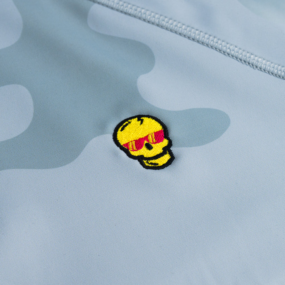 G/FORE Gradient Camo Skull 1/4 Zip Pullover