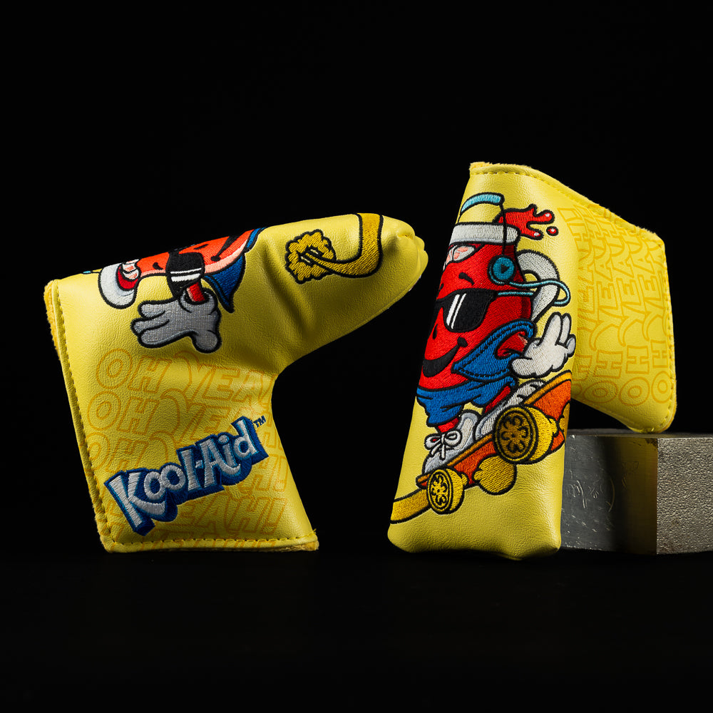 SWAG Golf Lemonade Kool-Aid officially licensed blade golf headcover.