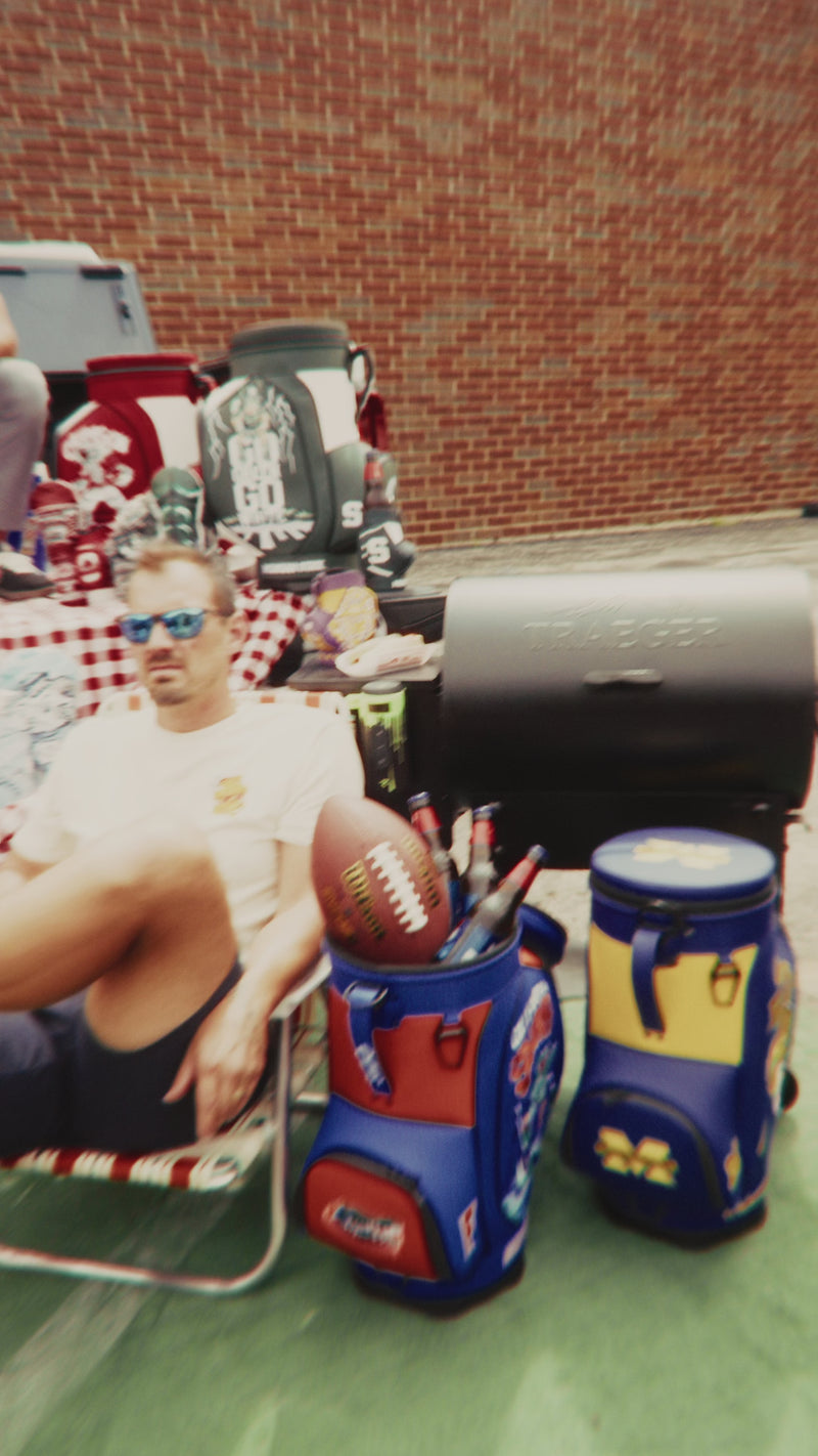 SWAG Golf fall 2026 Collegiate collection featuring golf headcovers, coolers and accessories to rep your school all college football season.