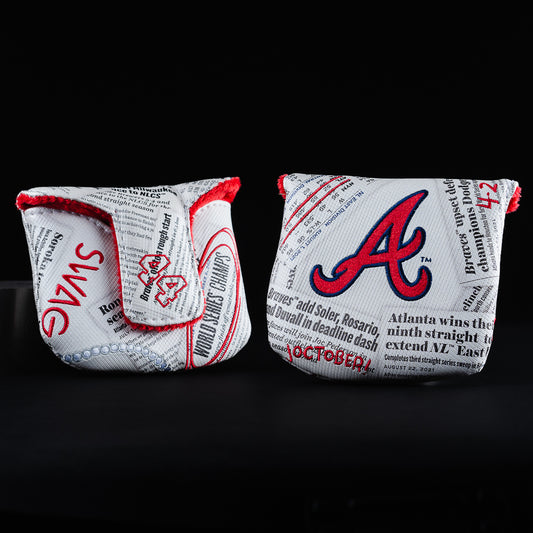 Braves World Series Champs Mallet Cover