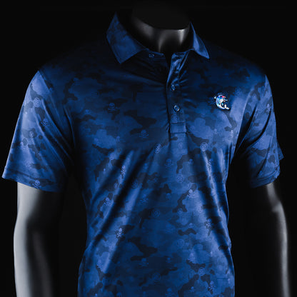 G/FORE Twilight Camo Flipper Polo