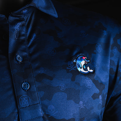 G/FORE Twilight Camo Flipper Polo