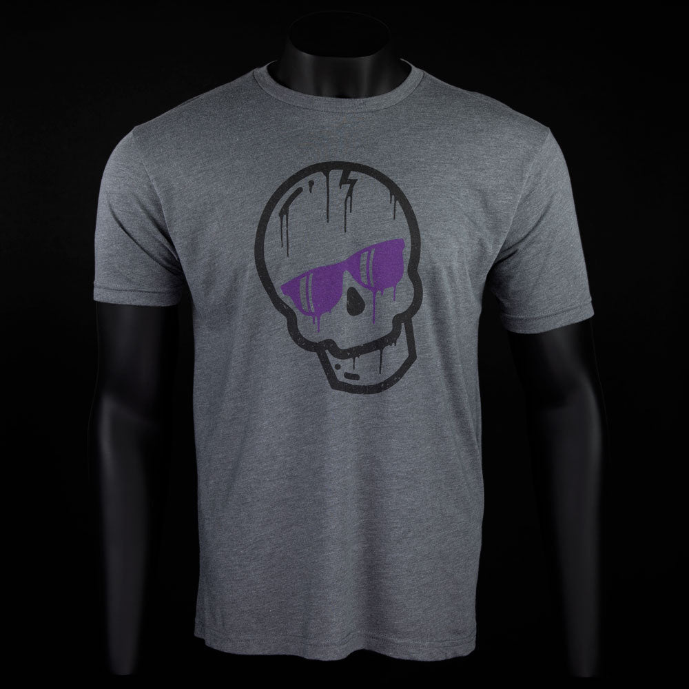 Deep Purple Dripping Skull Shirt