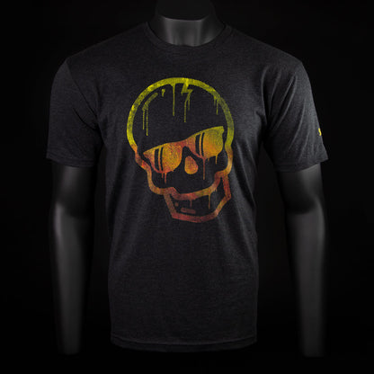 Flamin' Hot Dripping Skull Shirt