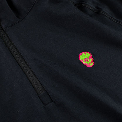 G/FORE Neon Skull 1/4 Zip Pullover