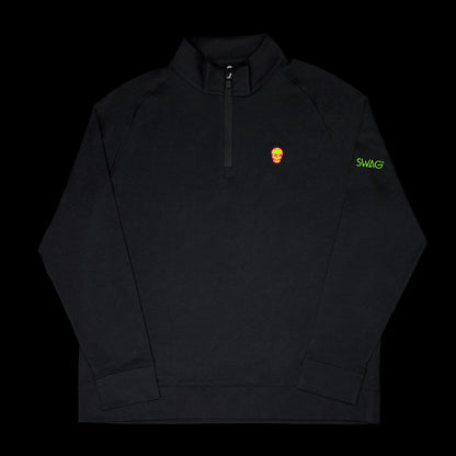 G/FORE Neon Skull 1/4 Zip Pullover