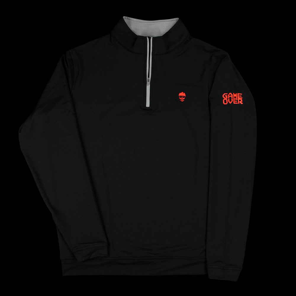 Game Over 1/4 Zip Pullover