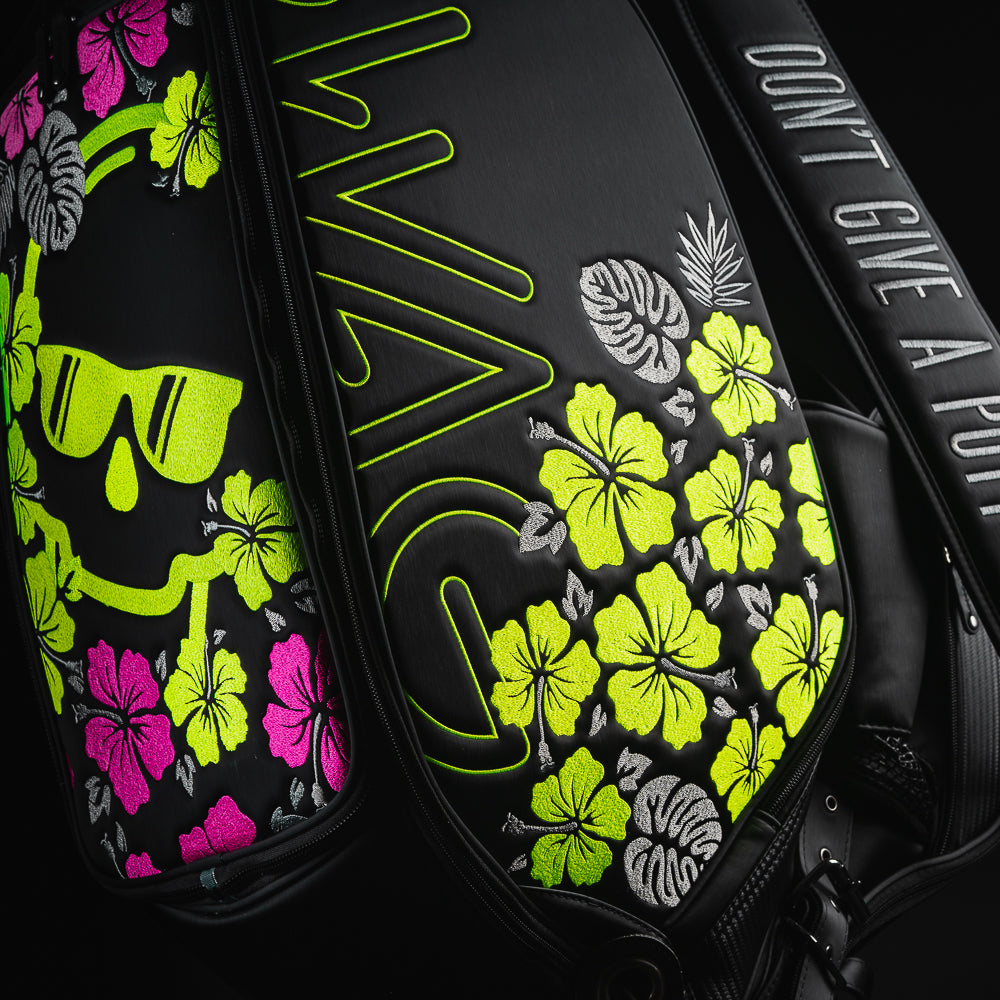 Tour Staff Bag Hibiscus Skull