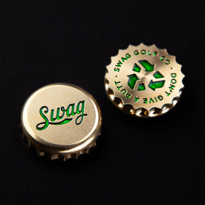 St Paddy's Bottle Cap Ball Marker