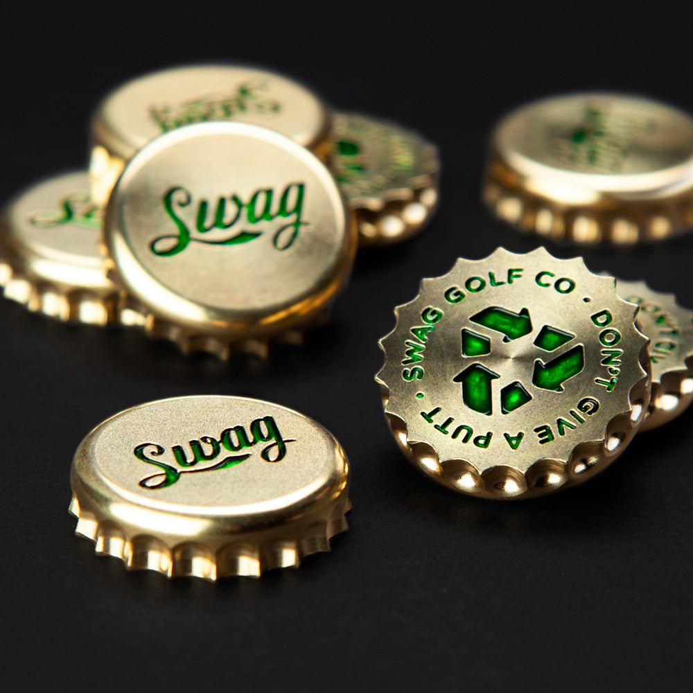 St Paddy's Bottle Cap Ball Marker