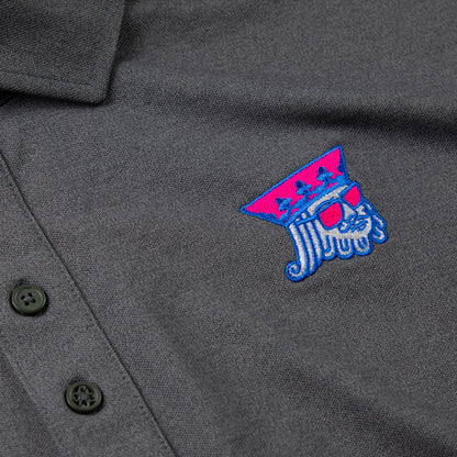 G/FORE Charcoal King Polo