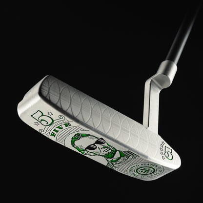 The Lincoln Handsome Too stainless steel limited release blade golf putter made in the USA.