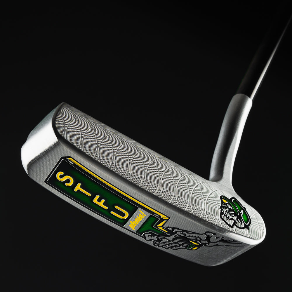 Masters STFU Suave One premium milled stainless steel blade golf putter made in the USA.